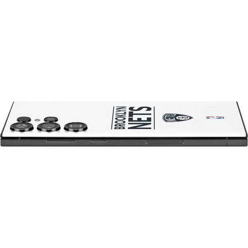 NBA Brooklyn Nets Standard - White Galaxy S25 Ultra Skin